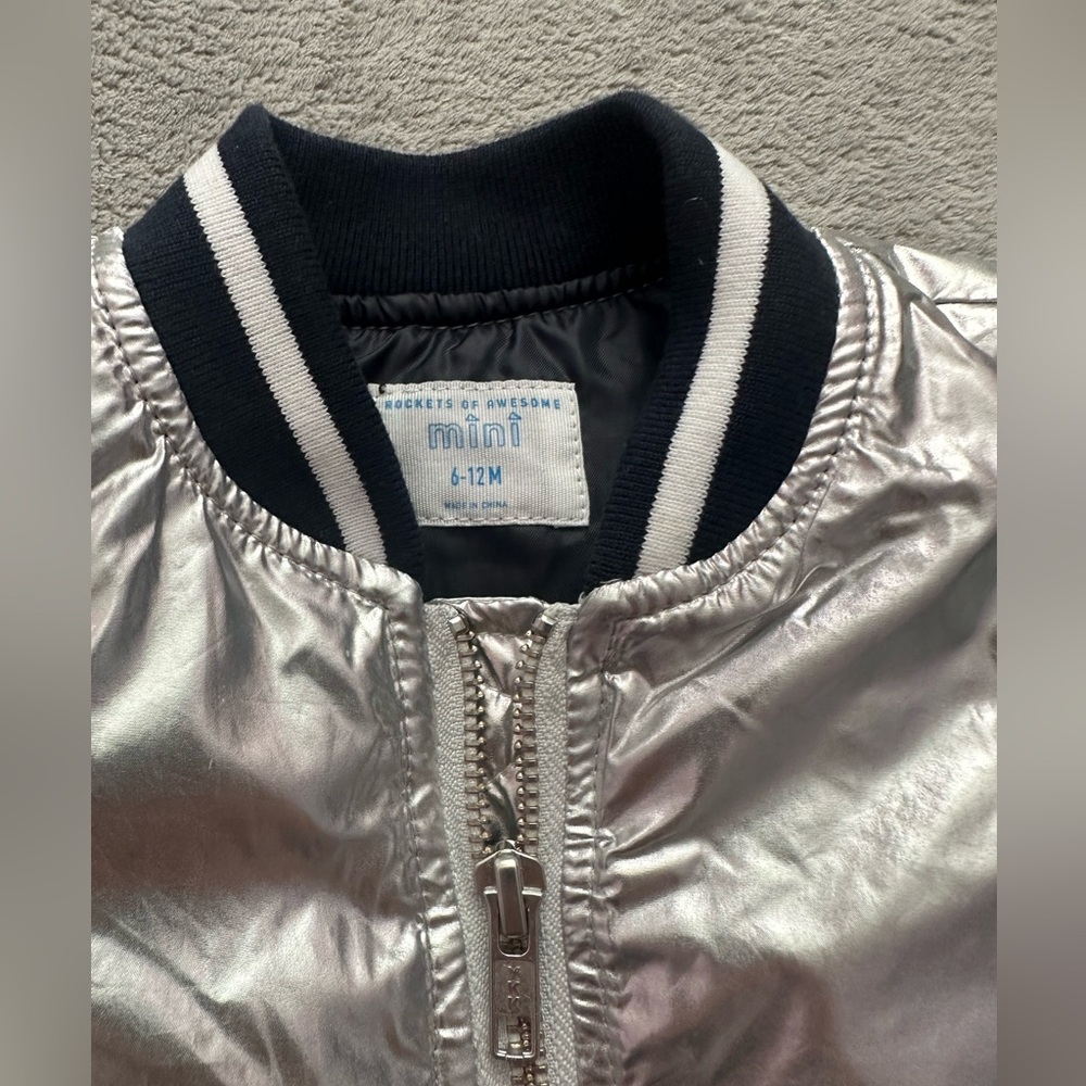 Metallic Silver Jacket - Picture 4 of 6